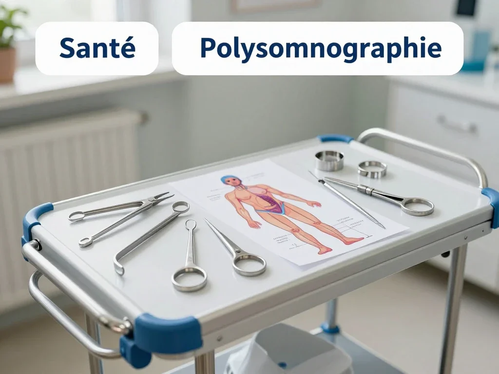 Contexte professionnel illustrant « Polysomnographie »