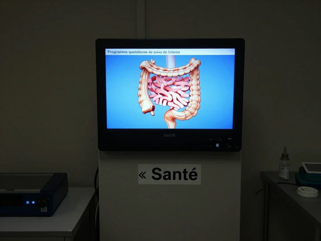 Contexte professionnel illustrant « Programme quotidien de soins de l intestin »