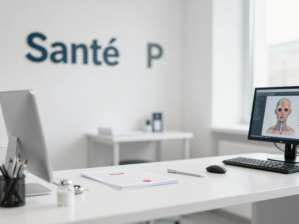 Contexte professionnel illustrant « P »