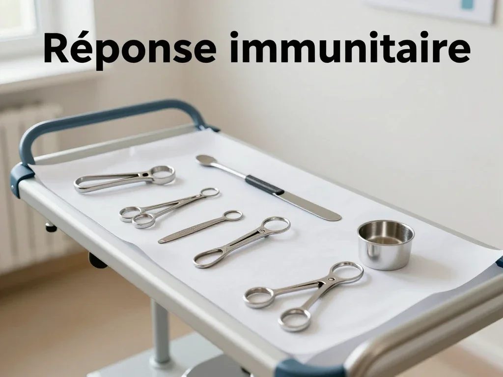 Contexte professionnel illustrant « Réponse immunitaire »