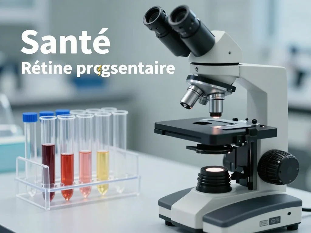 Contexte professionnel illustrant « Rétinite pigmentaire »