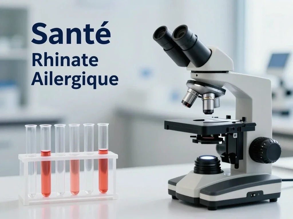 Contexte professionnel illustrant « Rhinite allergique »
