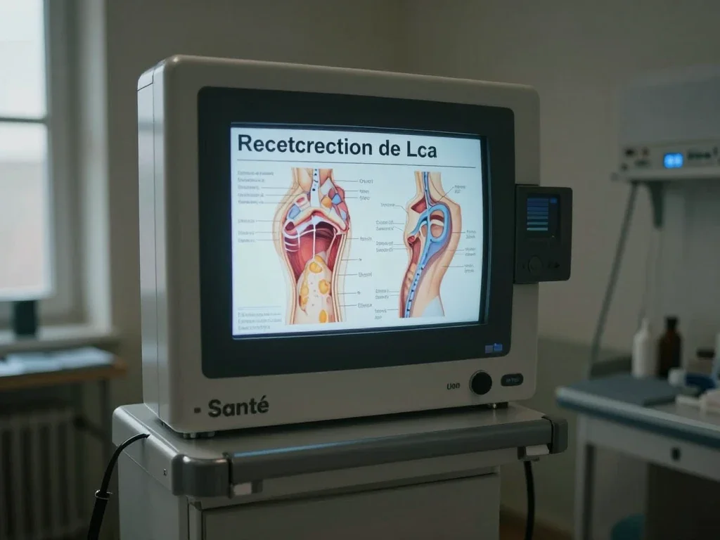 Contexte professionnel illustrant « Reconstruction du Lca »
