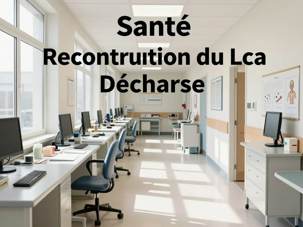 Contexte professionnel illustrant « Reconstruction du Lca Décharge »