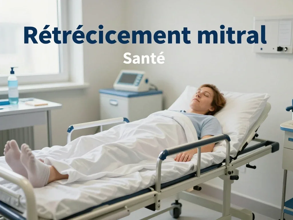 Contexte professionnel illustrant « Rétrécissement mitral »