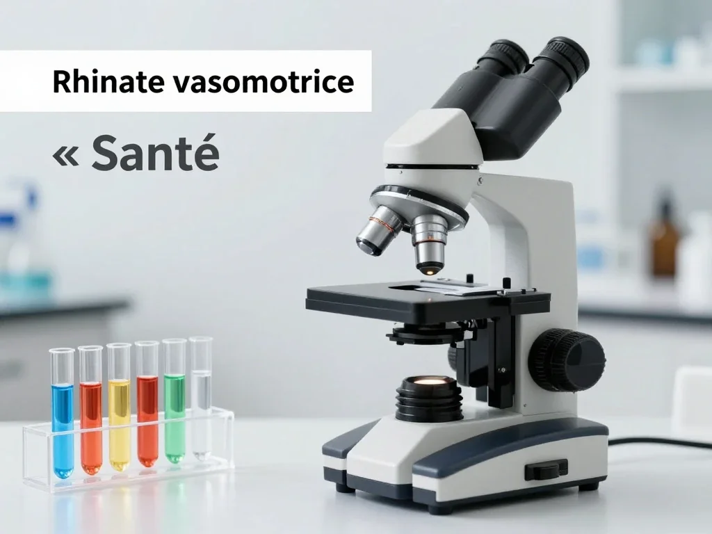 Contexte professionnel illustrant « Rhinite vasomotrice »