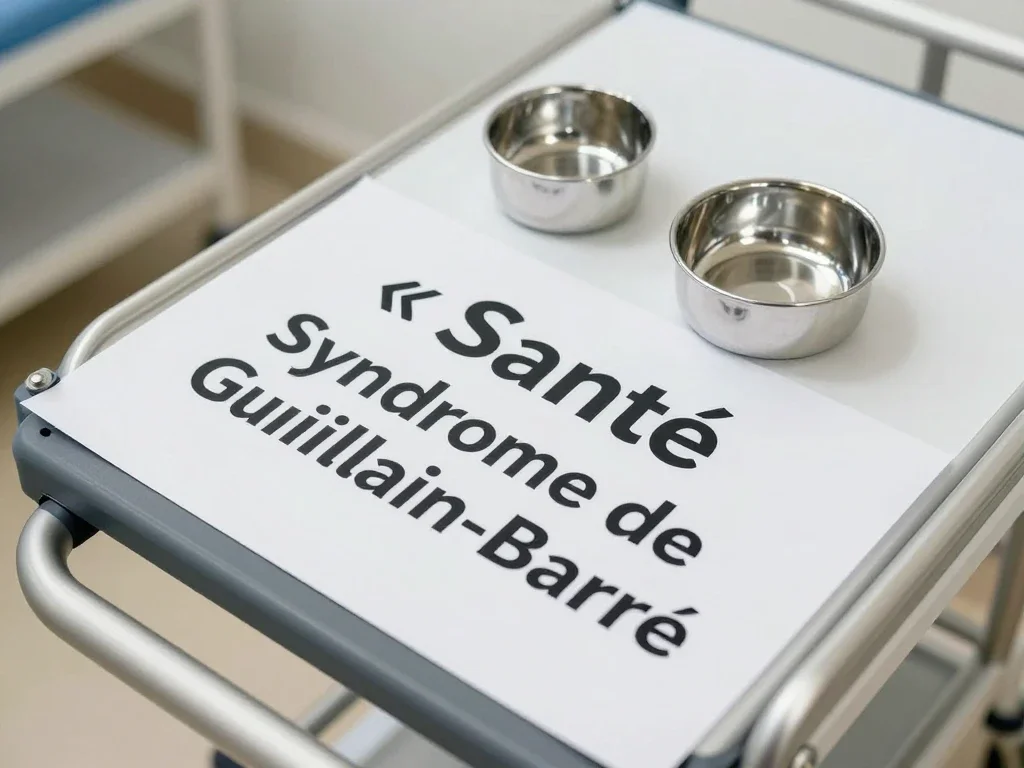 Contexte professionnel illustrant « Syndrome de Guillain-Barré »