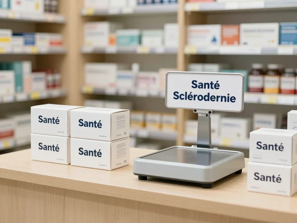 Contexte professionnel illustrant « Sclérodermie »