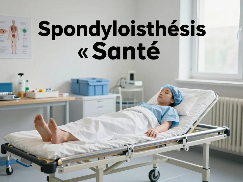 Contexte professionnel illustrant « Spondylolisthésis »