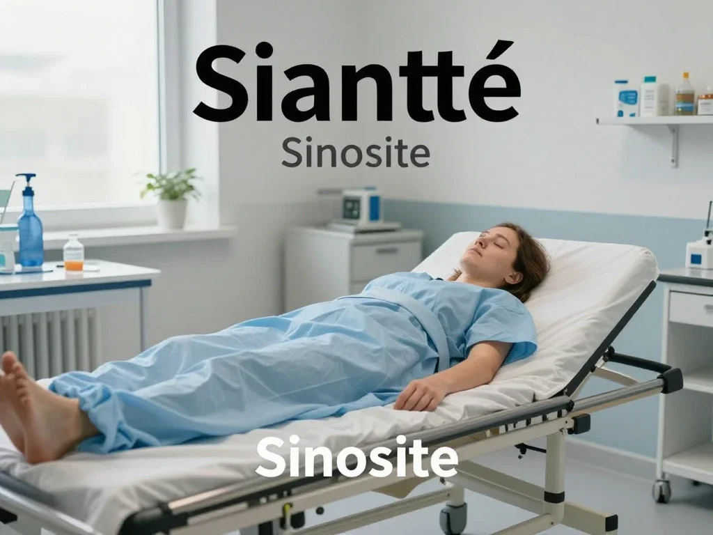 Contexte professionnel illustrant « Sinusite »