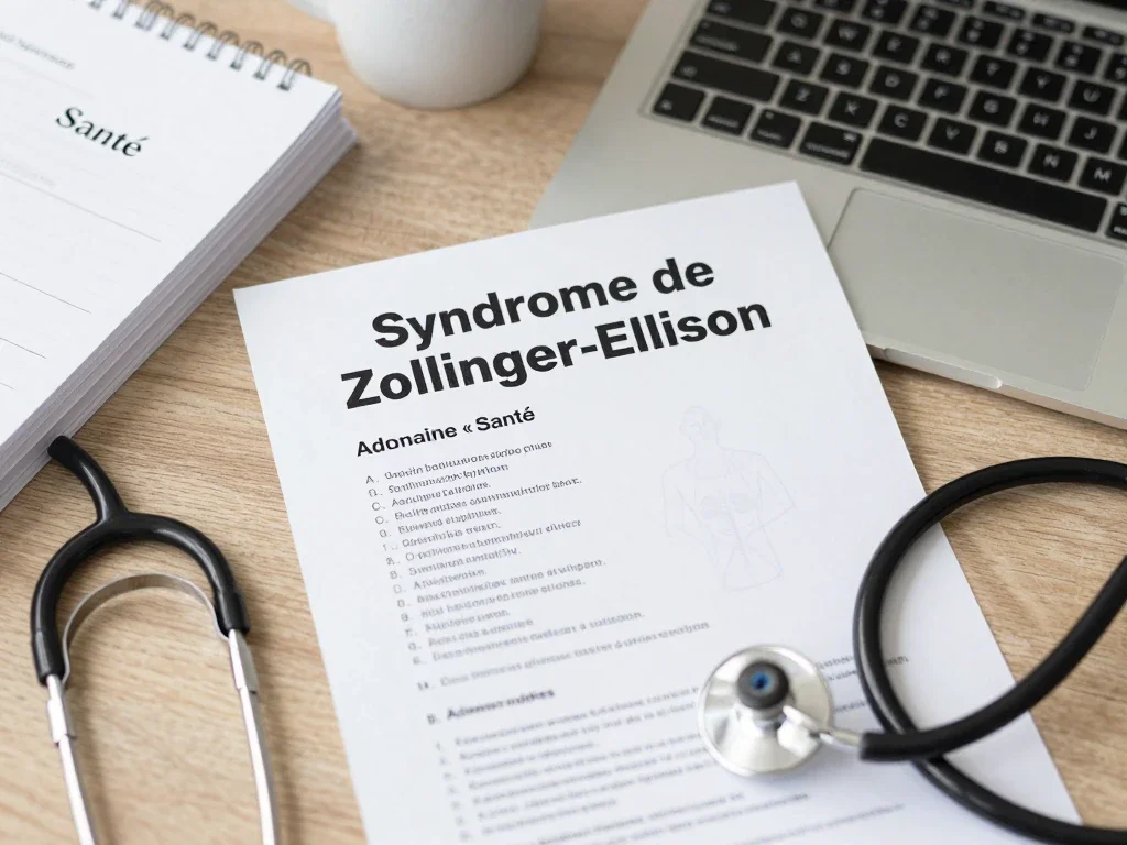 Contexte professionnel illustrant « Syndrome de Zollinger-Ellison »