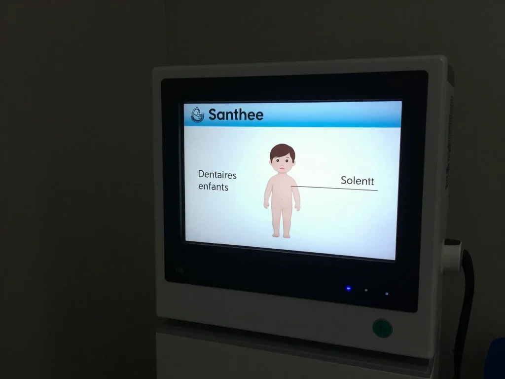 Contexte professionnel illustrant « Soins dentaires enfants »