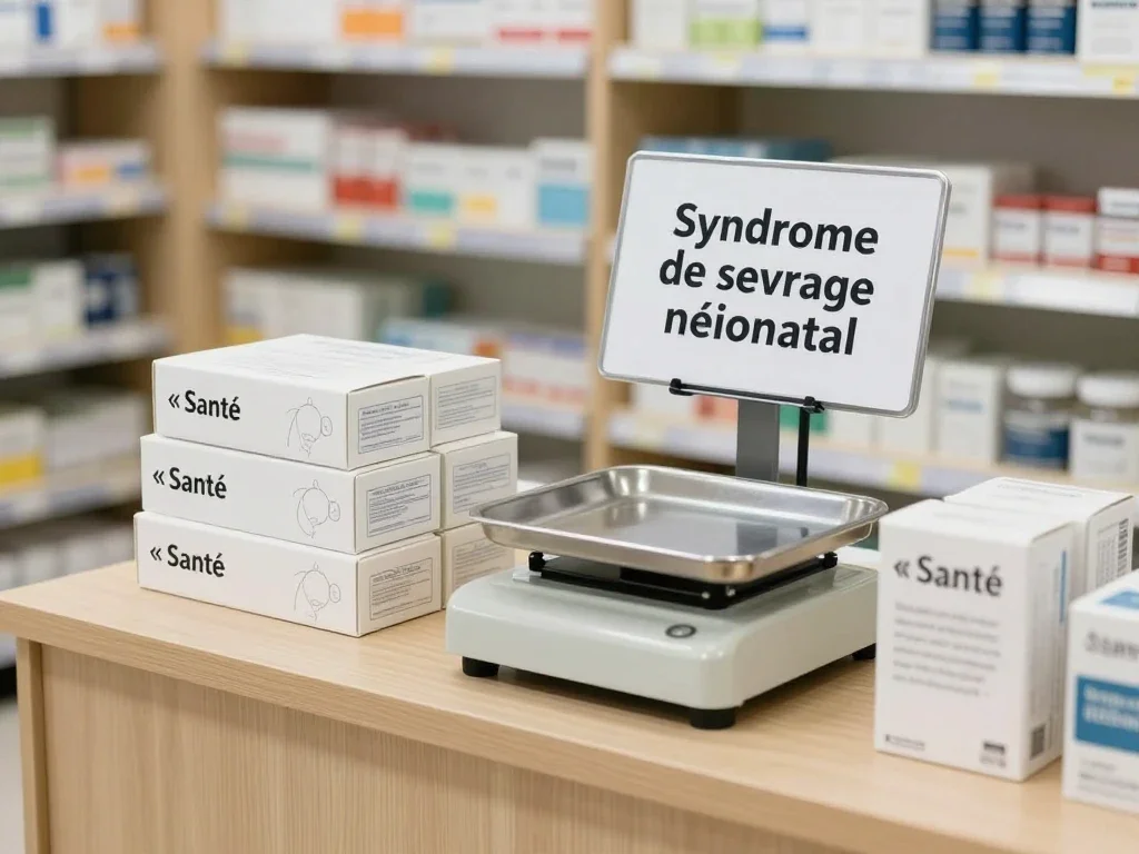 Contexte professionnel illustrant « Syndrome de sevrage néonatal »