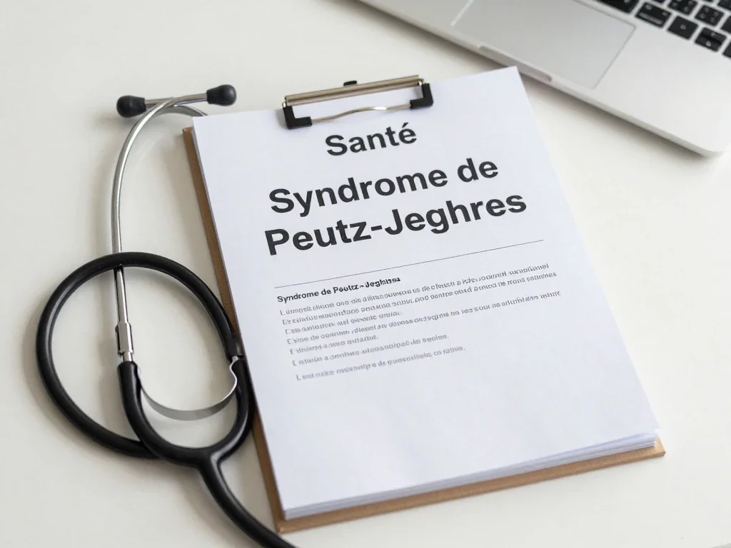 Contexte professionnel illustrant « Syndrome de Peutz-Jeghers »