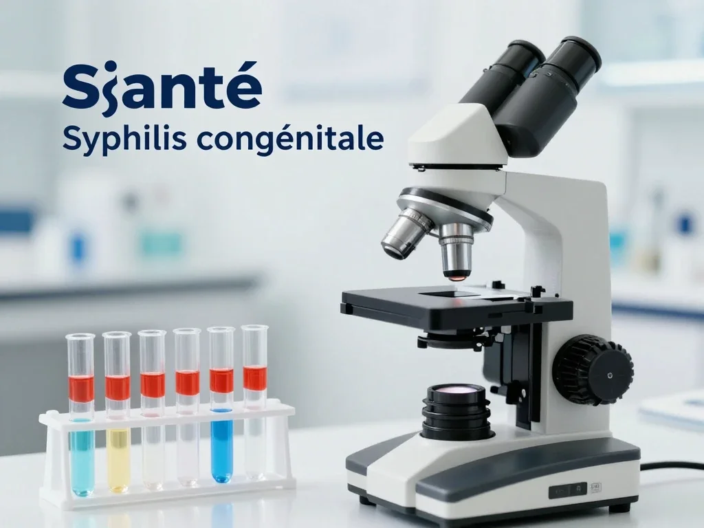 Contexte professionnel illustrant « Syphilis congénitale »