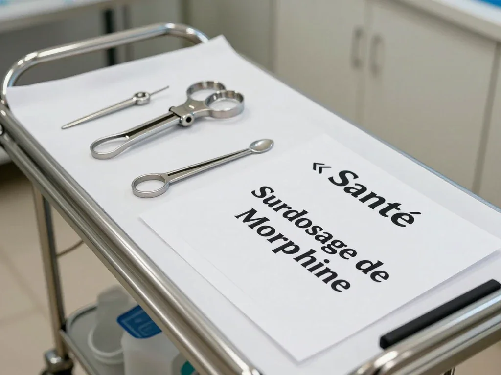 Contexte professionnel illustrant « Surdosage de Morphine »
