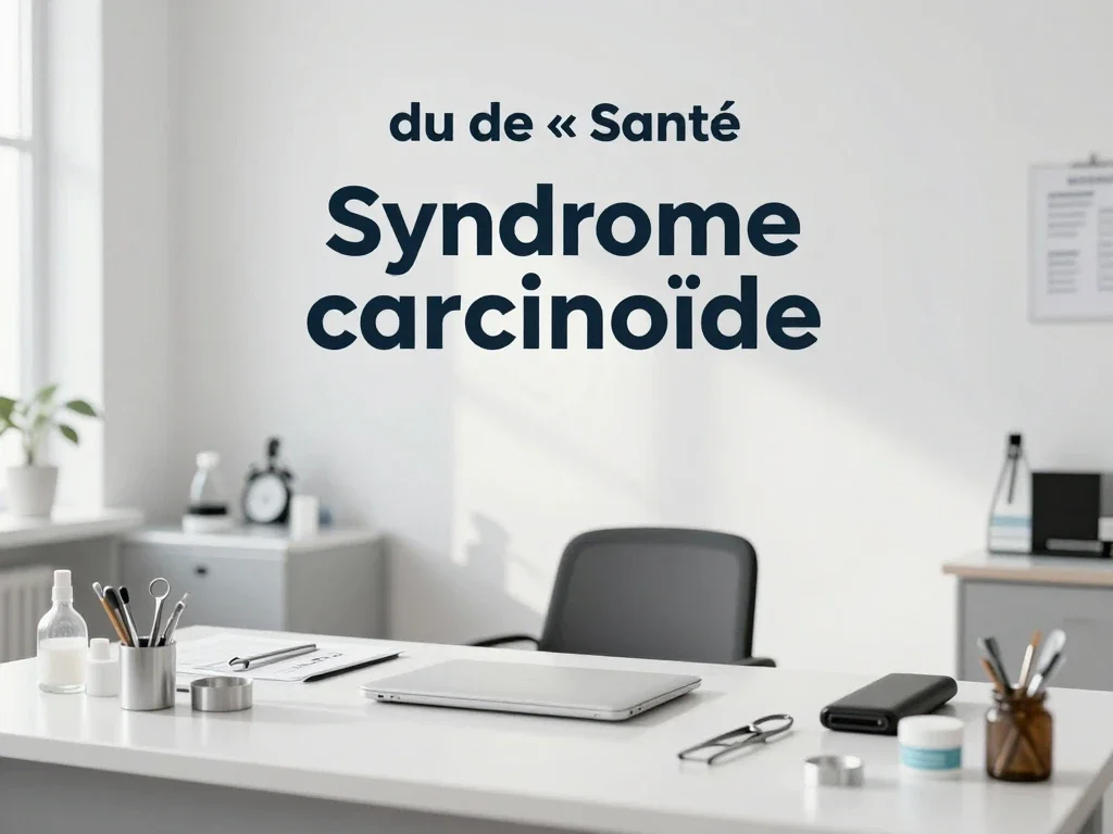 Contexte professionnel illustrant « Syndrome carcinoïde »