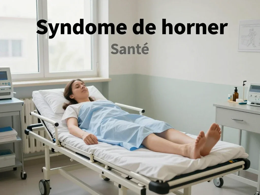 Contexte professionnel illustrant « Syndrome de horner »