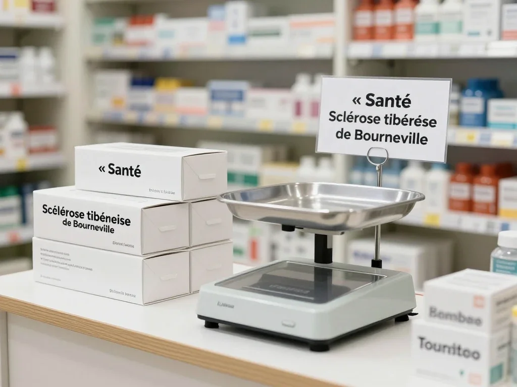 Contexte professionnel illustrant « Sclérose tubéreuse de Bourneville »