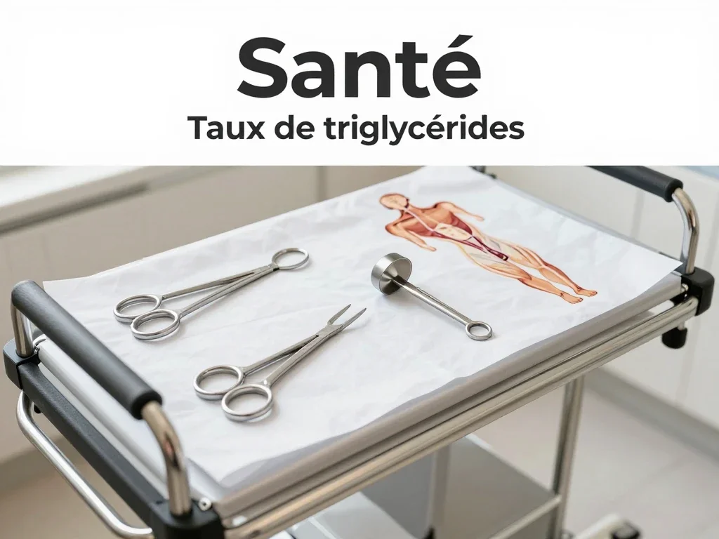 Contexte professionnel illustrant « Taux de triglycérides »