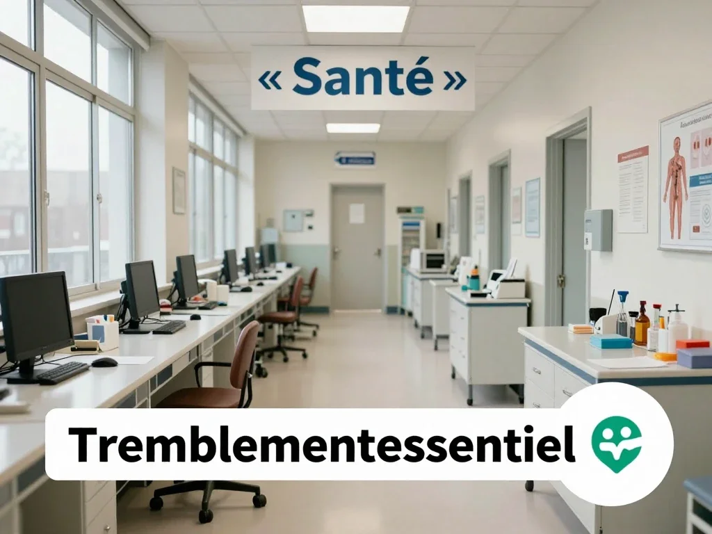 Contexte professionnel illustrant « Tremblement essentiel »
