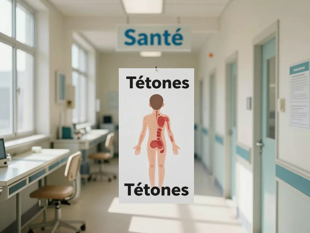 Contexte professionnel illustrant « Tétanos »