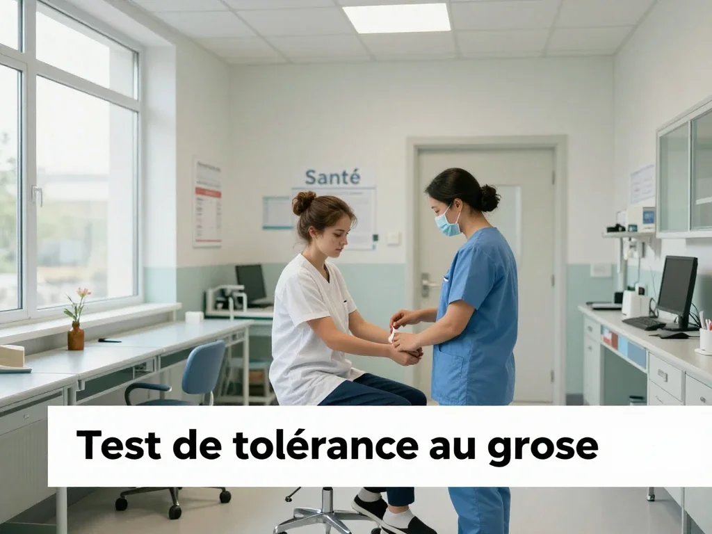 Contexte professionnel illustrant « Test de tolérance au glucose »