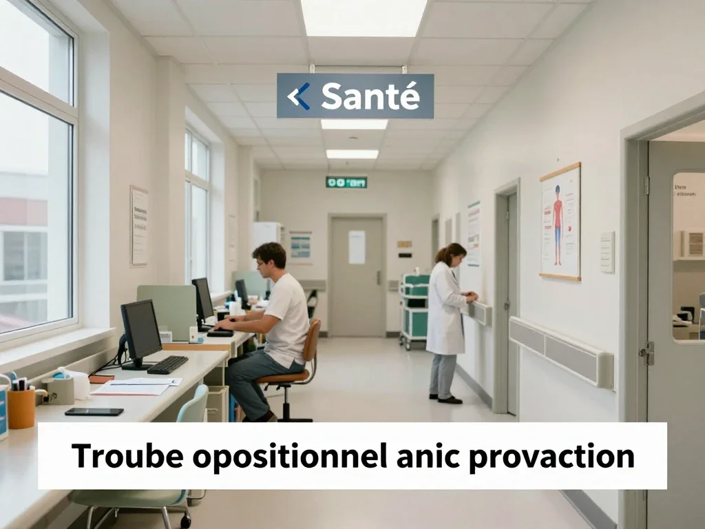 Contexte professionnel illustrant « Trouble oppositionnel avec provocation »