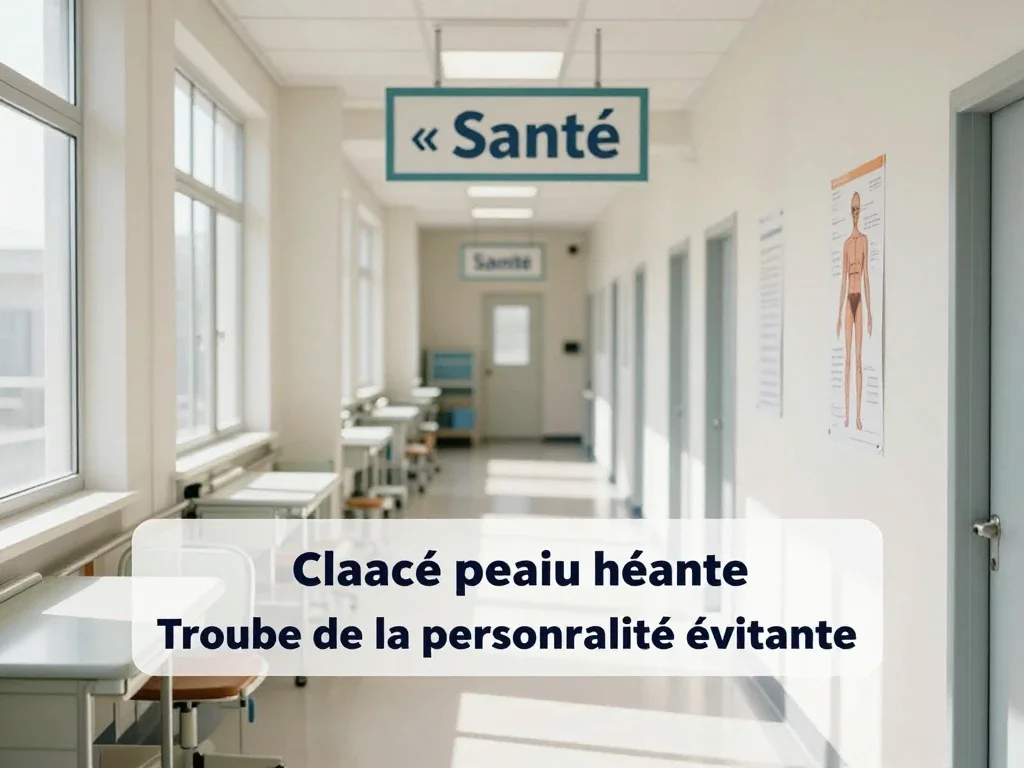 Contexte professionnel illustrant « Trouble de la personnalité évitante »