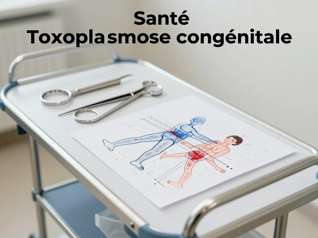 Contexte professionnel illustrant « Toxoplasmose congénitale »