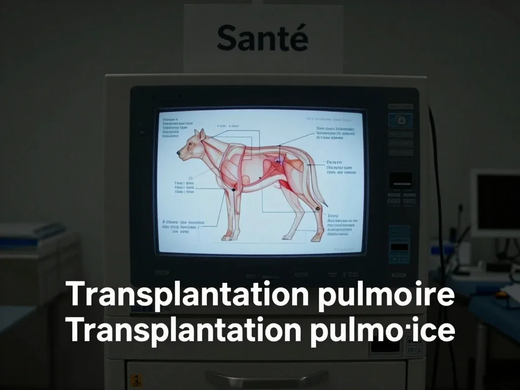 Contexte professionnel illustrant « Transplantation pulmonaire »