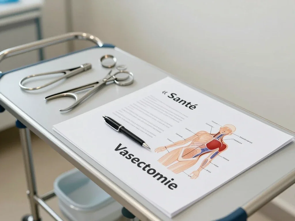 Contexte professionnel illustrant « Vasectomie »
