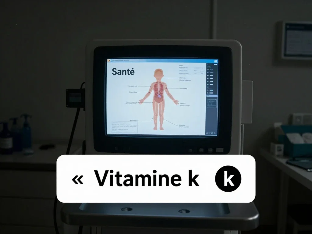Contexte professionnel illustrant « Vitamine k »