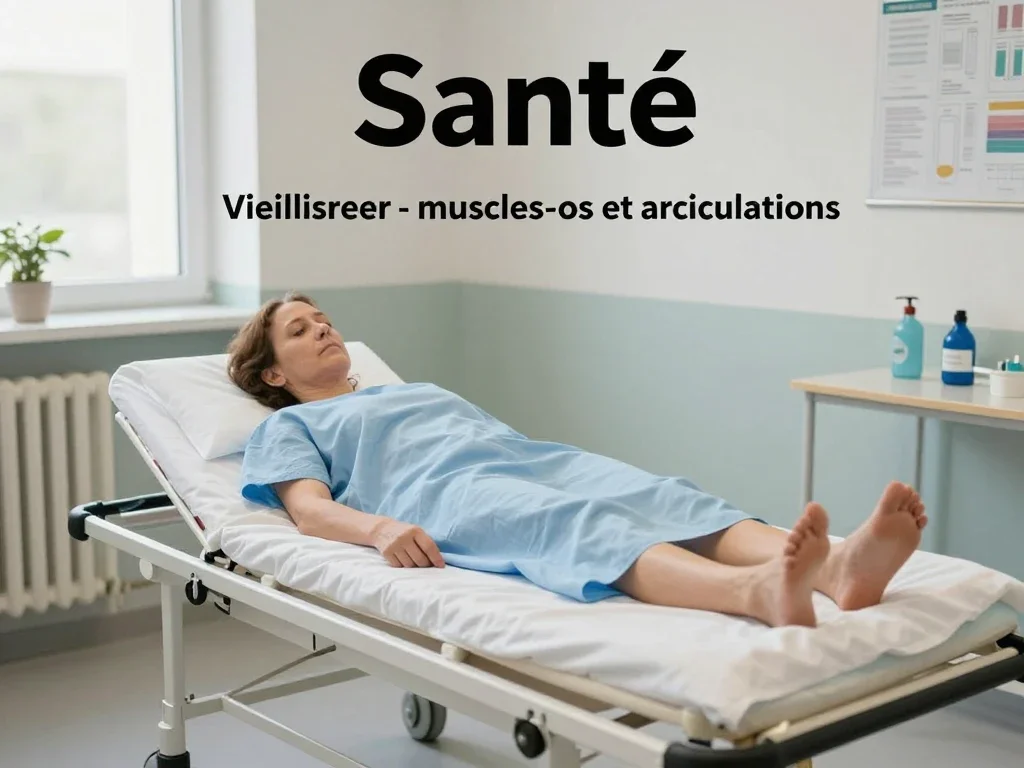 Contexte professionnel illustrant « Vieillissement - muscles os et articulations »