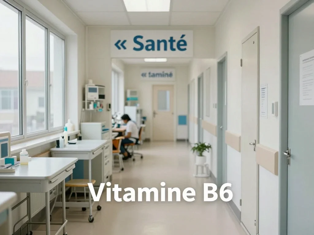Contexte professionnel illustrant « Vitamine B6 »