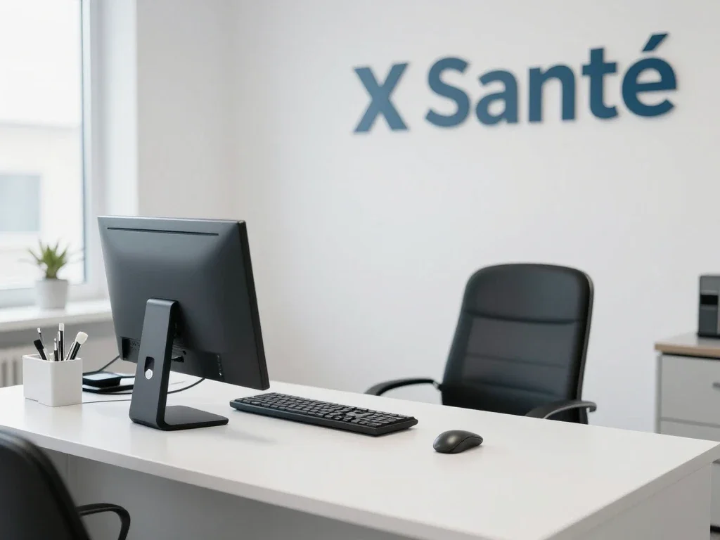 Contexte professionnel illustrant « X »
