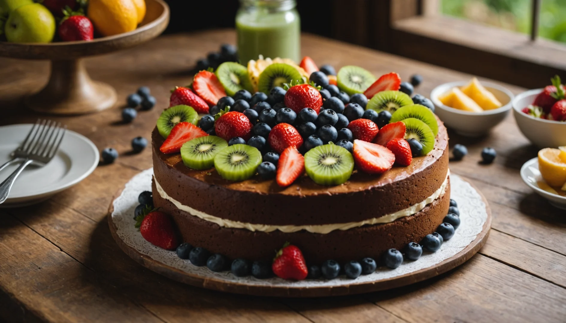 Recette de gâteau sain sans graisse ni sucre