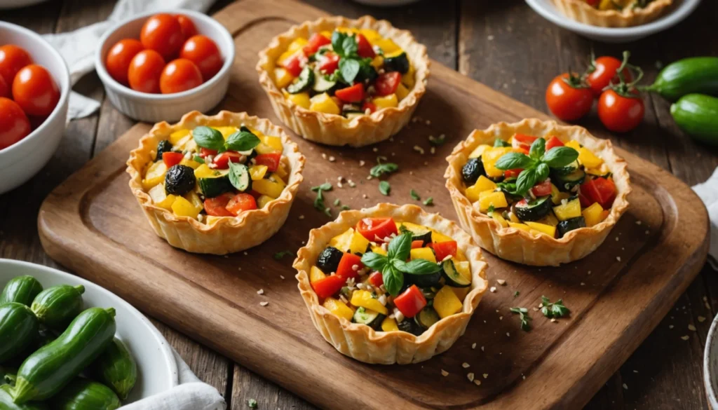 tarte croustillante feuille de brick