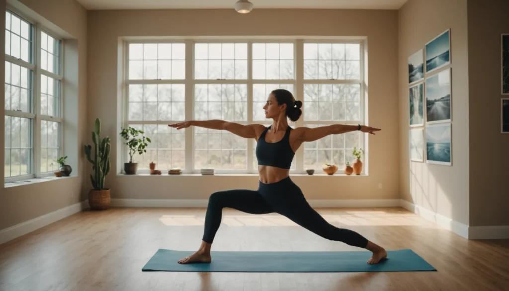 yoga corps avant après