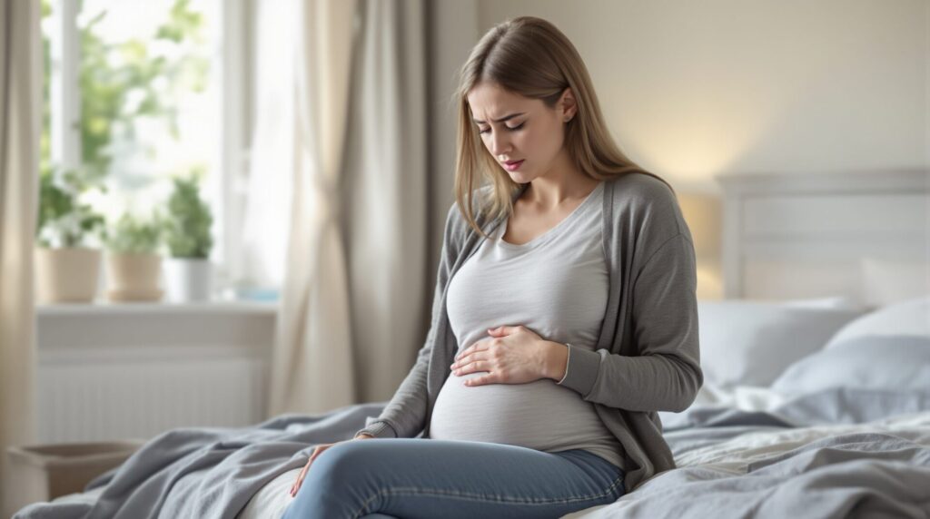 mal au bas ventre droit femme