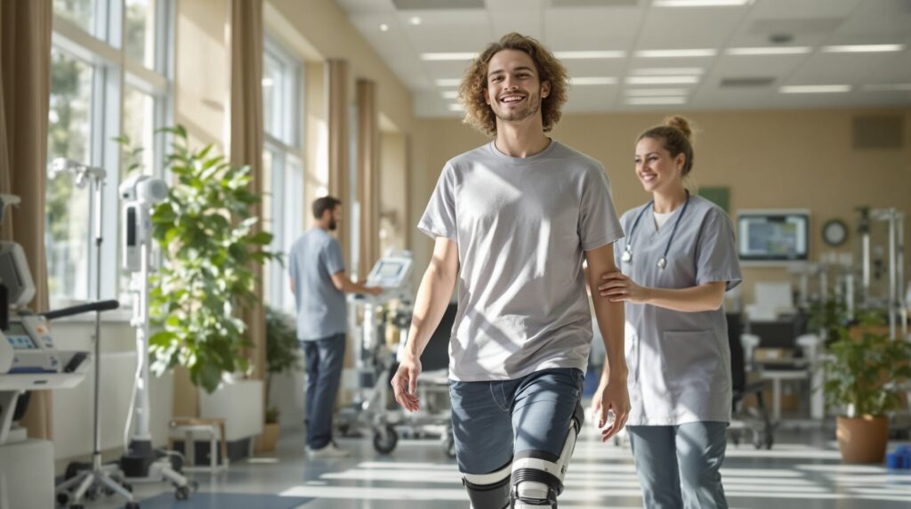 témoignage prothèse genou jeune