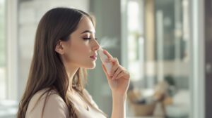 spray nasal enceinte