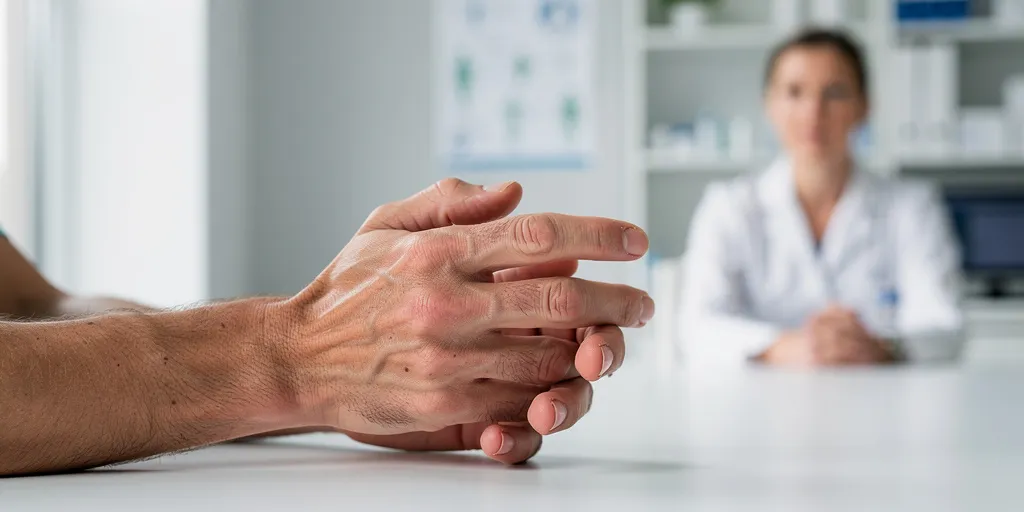 des fourmillement dans les mains