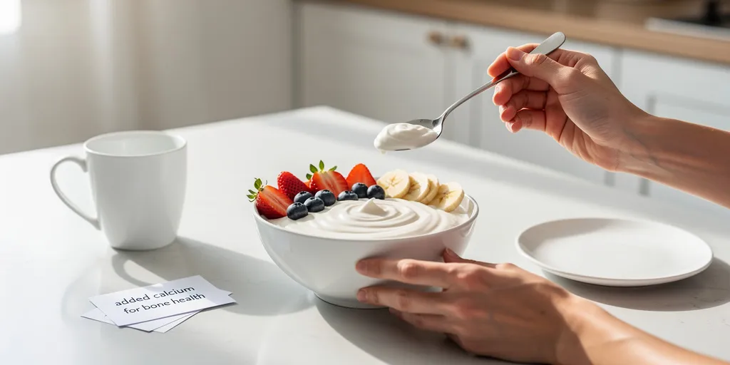 yaourt au soja et calcium