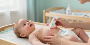 fesses rouges bébé