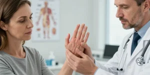 fourmillement doigts mains