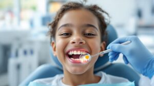 tache jaune dent enfant