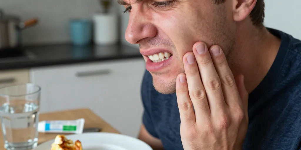 douleur machoire en mangeant