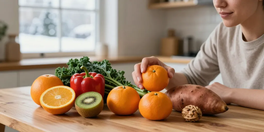 faire le plein de vitamines