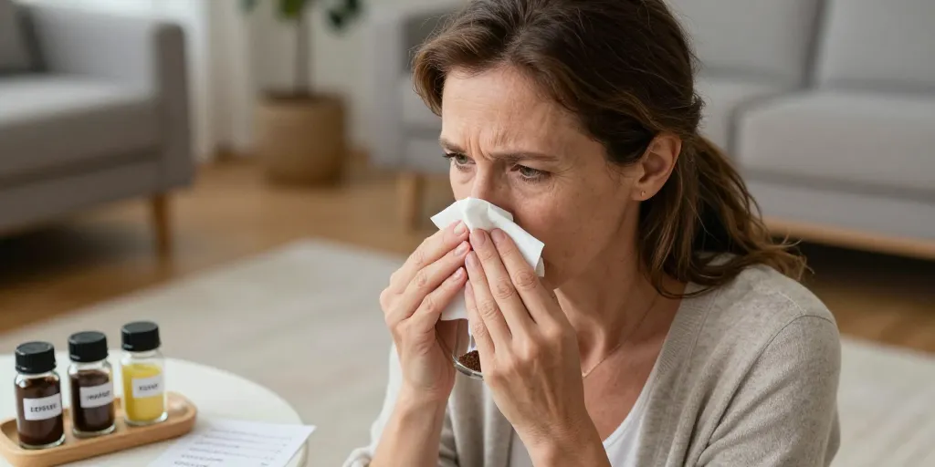 rhume et perte odorat